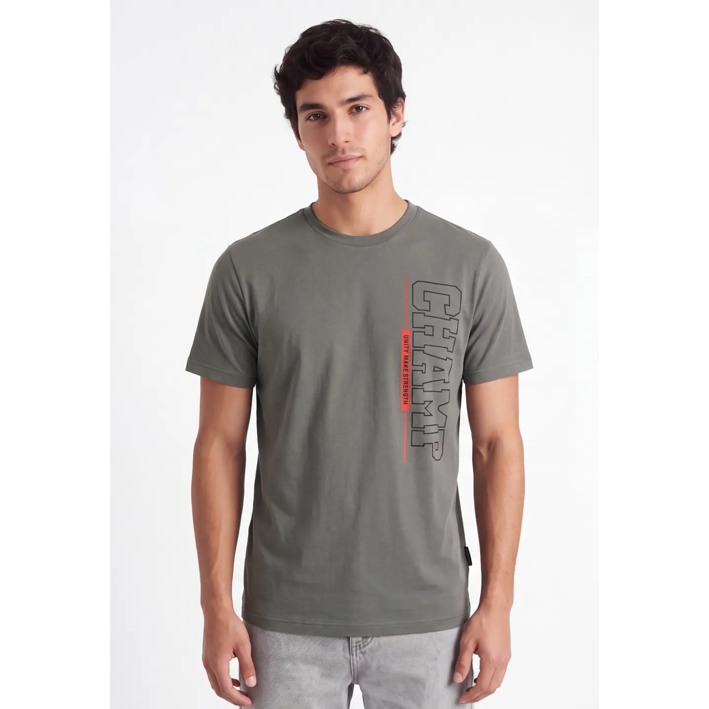 Polera 3D Champ Hombre Verde 1