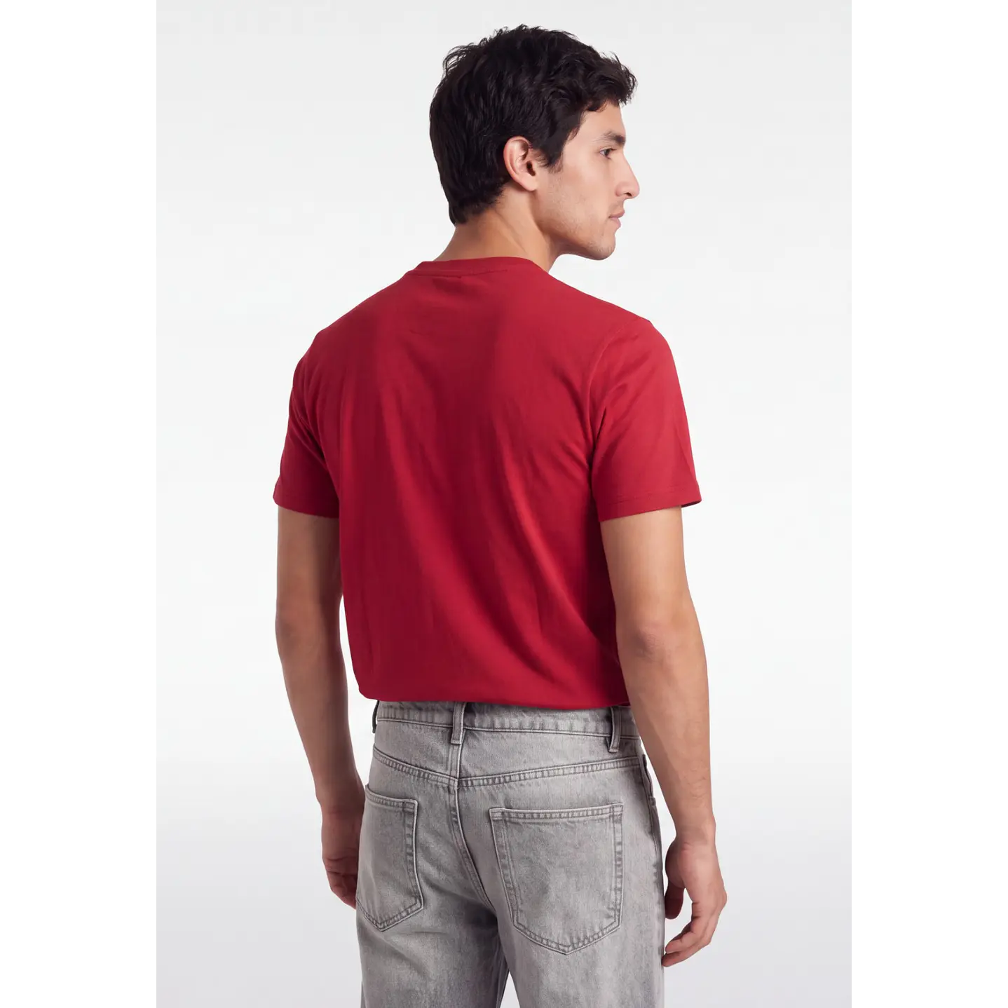 Polera 3D Vertical Hombre Rojo 2