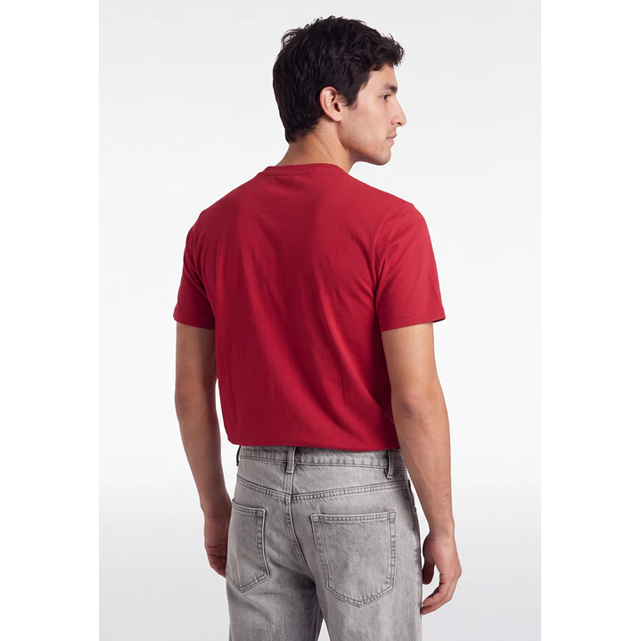 Polera 3D Vertical Hombre Rojo 2