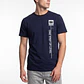 Polera 3D Vertical Hombre Azul - Miniatura 4