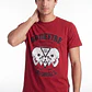 Polera Bonefire Hombre Rojo - Miniatura 4