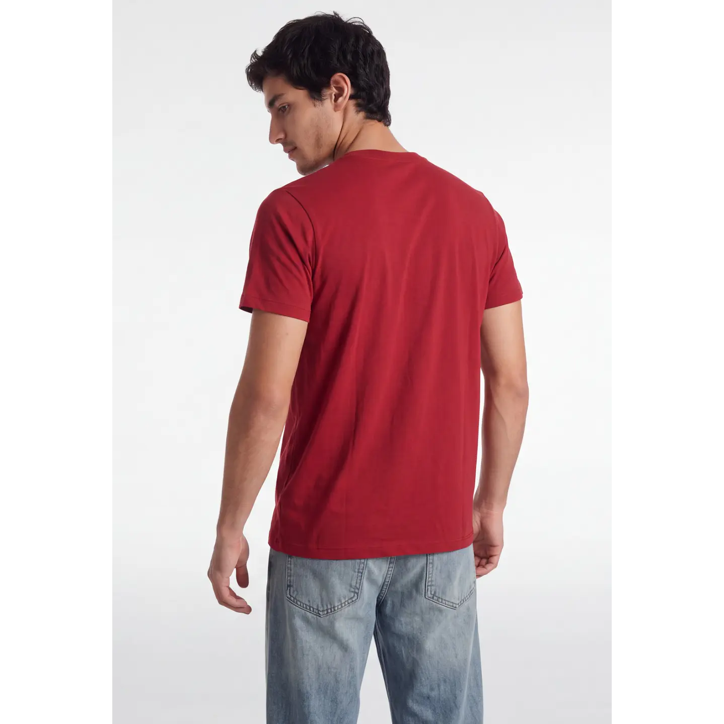 Polera Bonefire Hombre Rojo 2