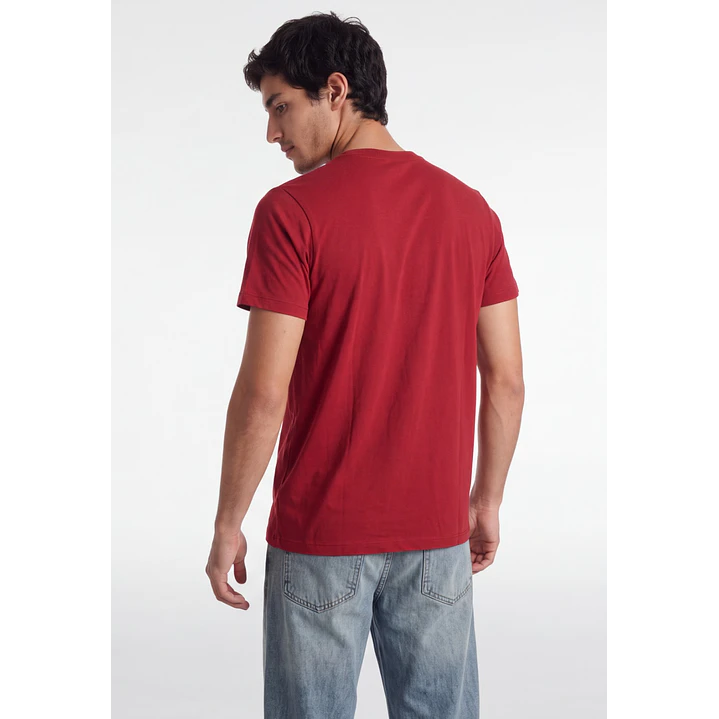 Polera Bonefire Hombre Rojo 2