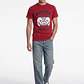 Polera Bonefire Hombre Rojo - Miniatura 3