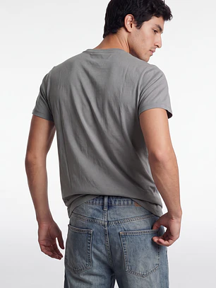 Polera Fly High Hombre Gris