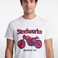 Polera Steelworks Hombre Blanco - Miniatura 4