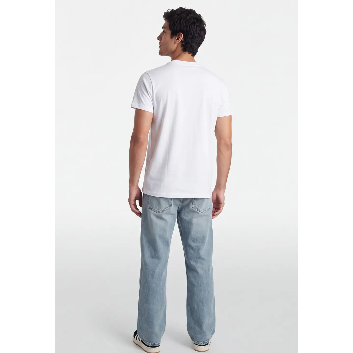 Polera Steelworks Hombre Blanco 2