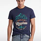 Polera Explore Hombre Azul - Miniatura 1