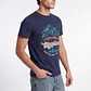 Polera Explore Hombre Azul - Miniatura 4