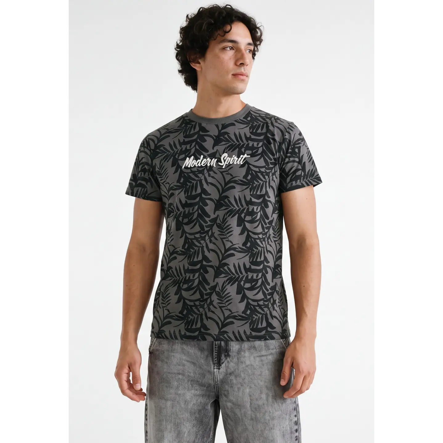 Polera Spirit Hombre Gris 1