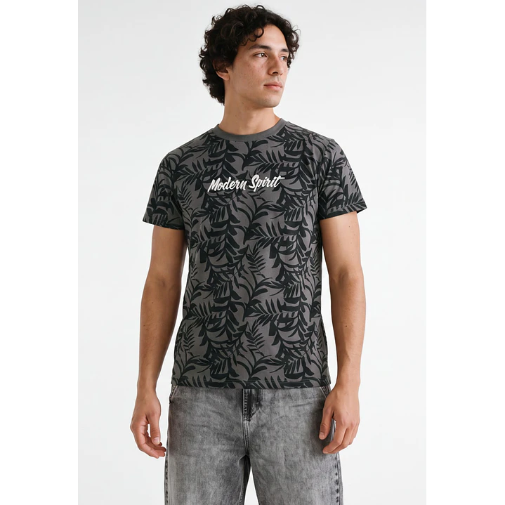 Polera Spirit Hombre Gris 1