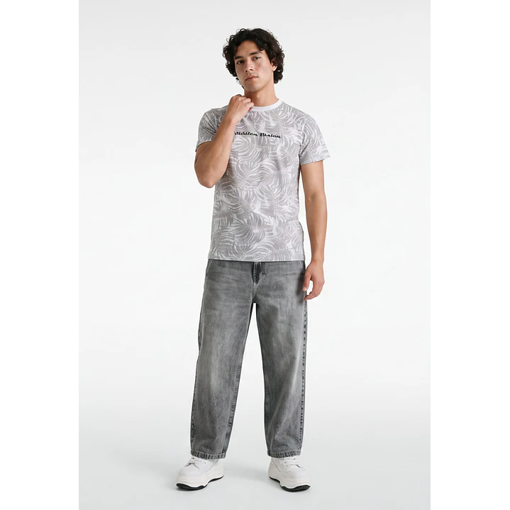 Polera Vision Hombre Gris 3