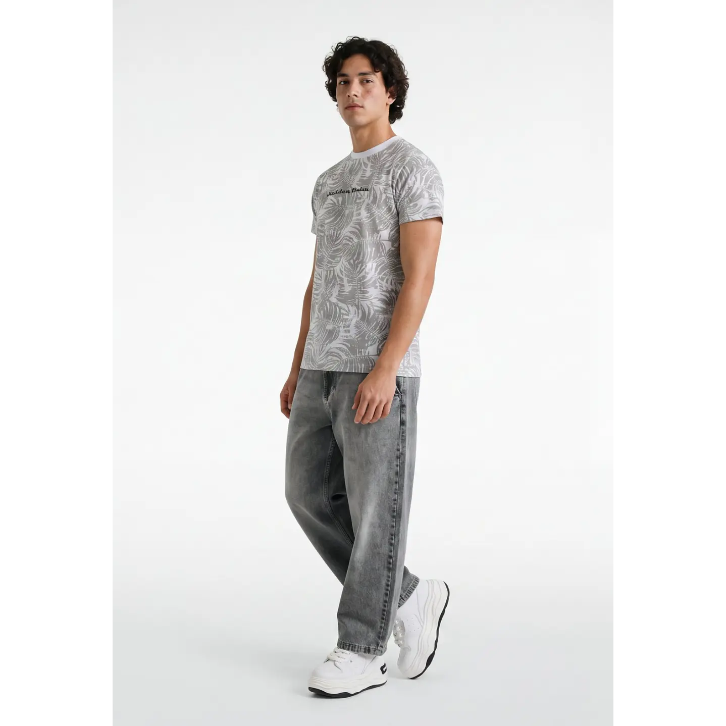 Polera Vision Hombre Gris 4