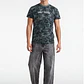 Polera Focus Hombre Azul - Miniatura 3