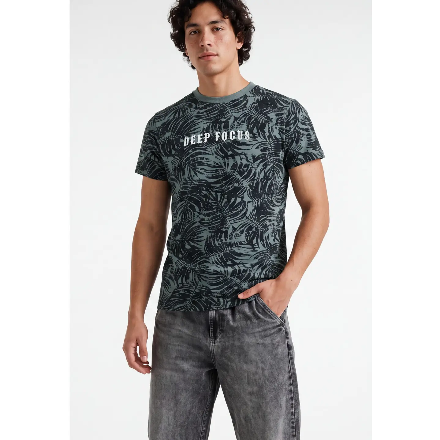 Polera Focus Hombre Azul 1