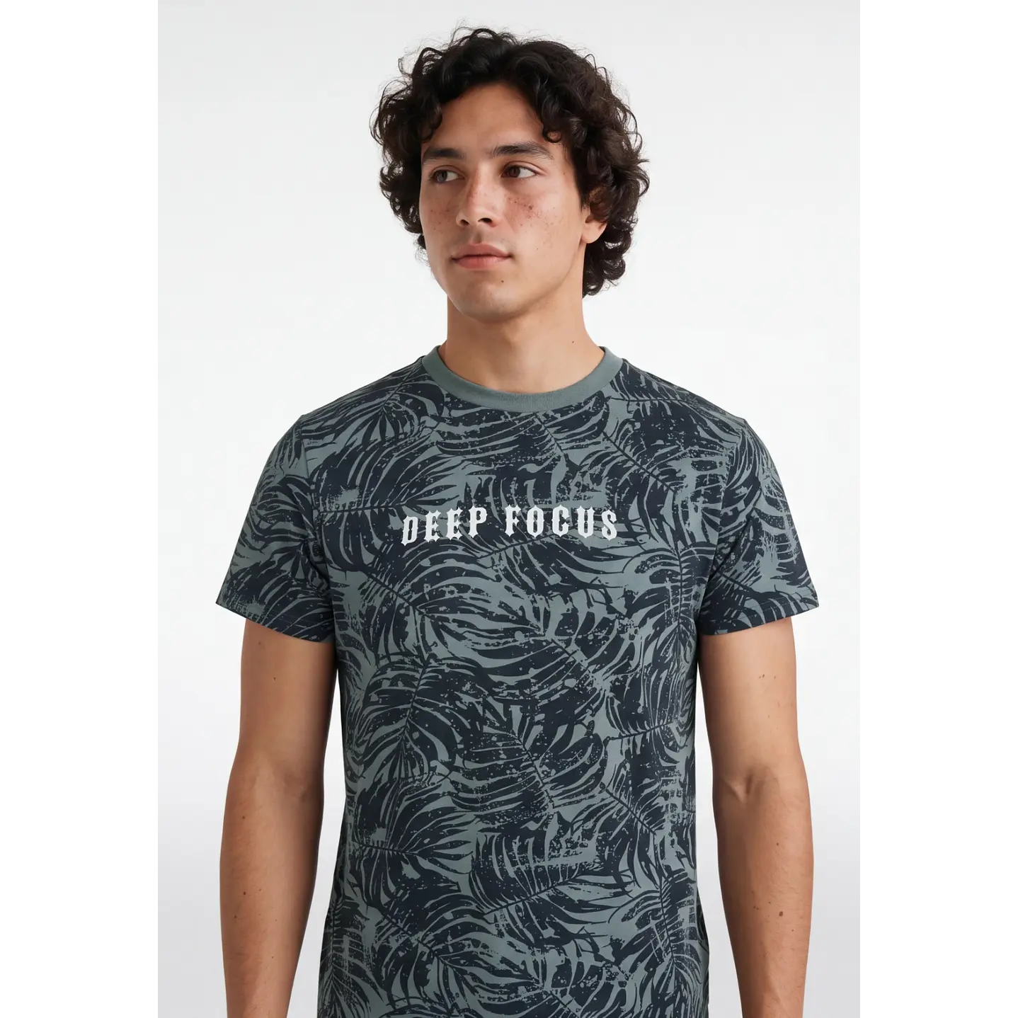 Polera Focus Hombre Azul 4