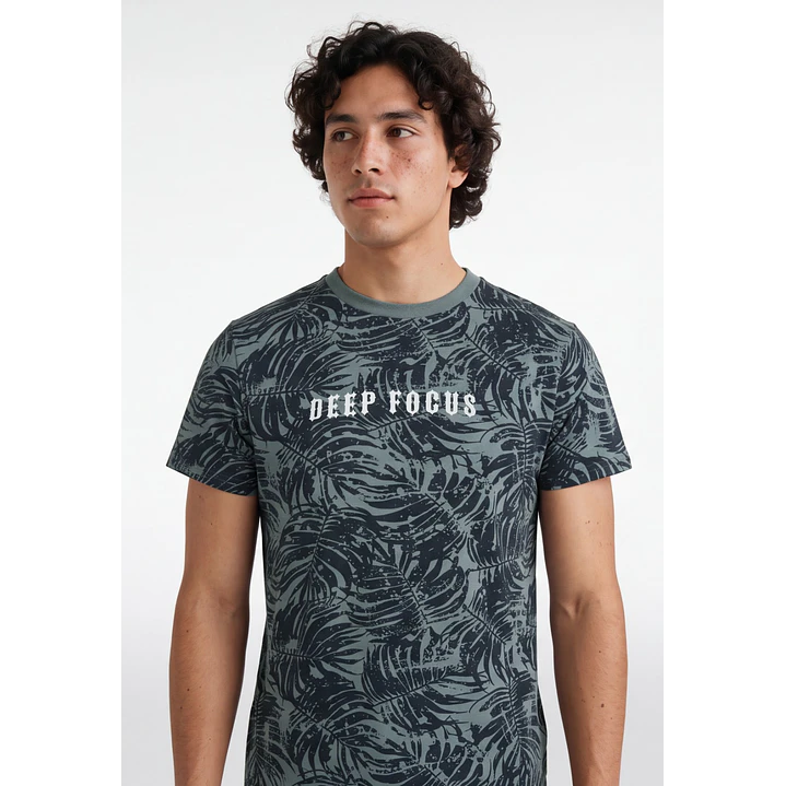 Polera Focus Hombre Azul 4