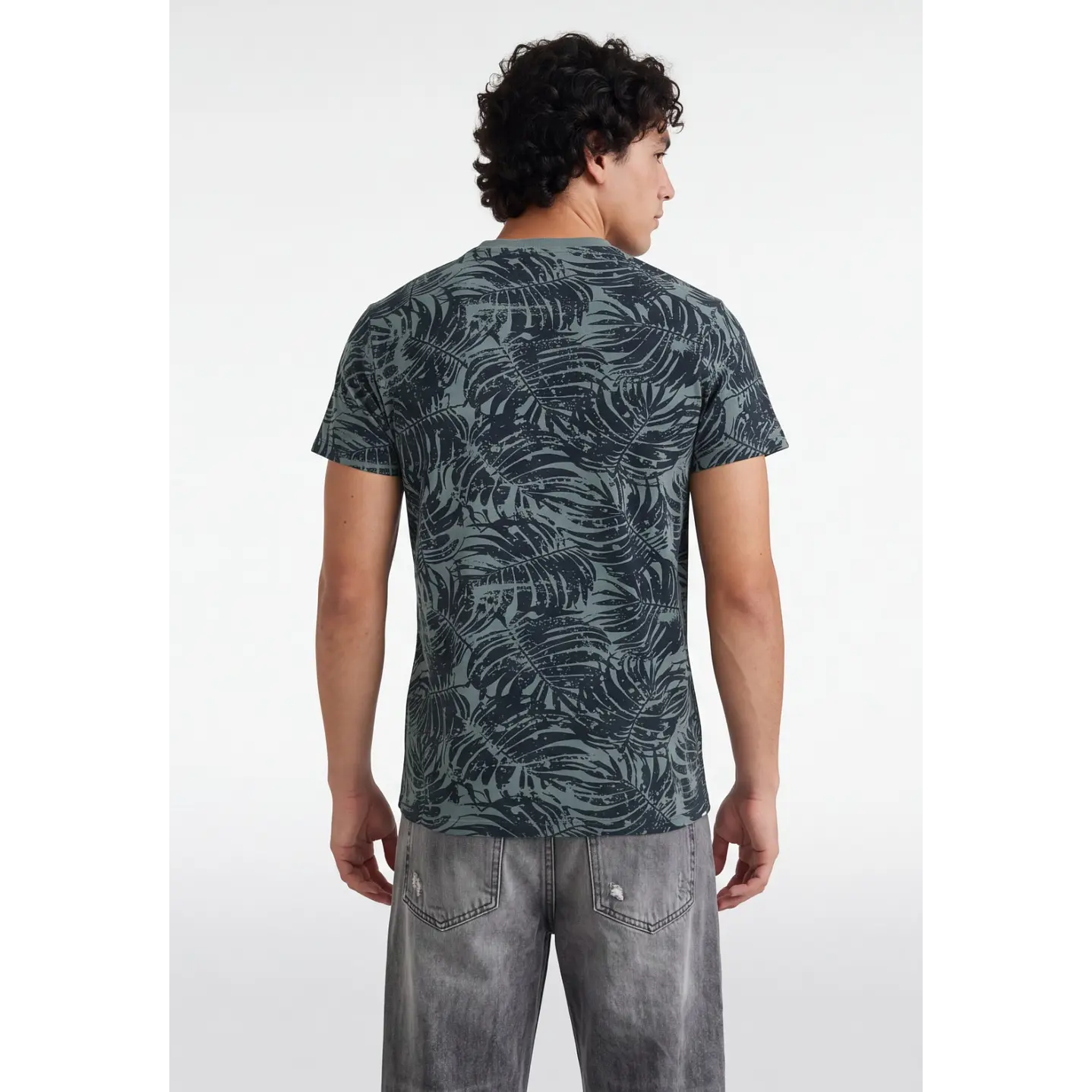 Polera Focus Hombre Azul 2