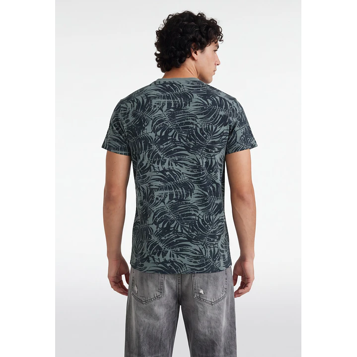 Polera Focus Hombre Azul 2