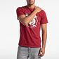 Polera Steel Hombre Rojo - Miniatura 4