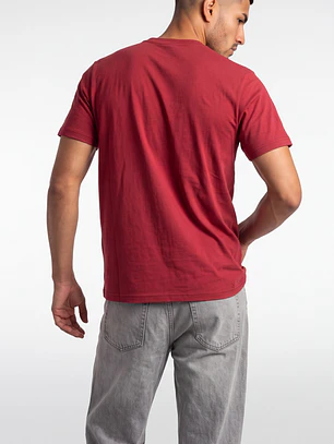 Polera Steel Hombre Rojo