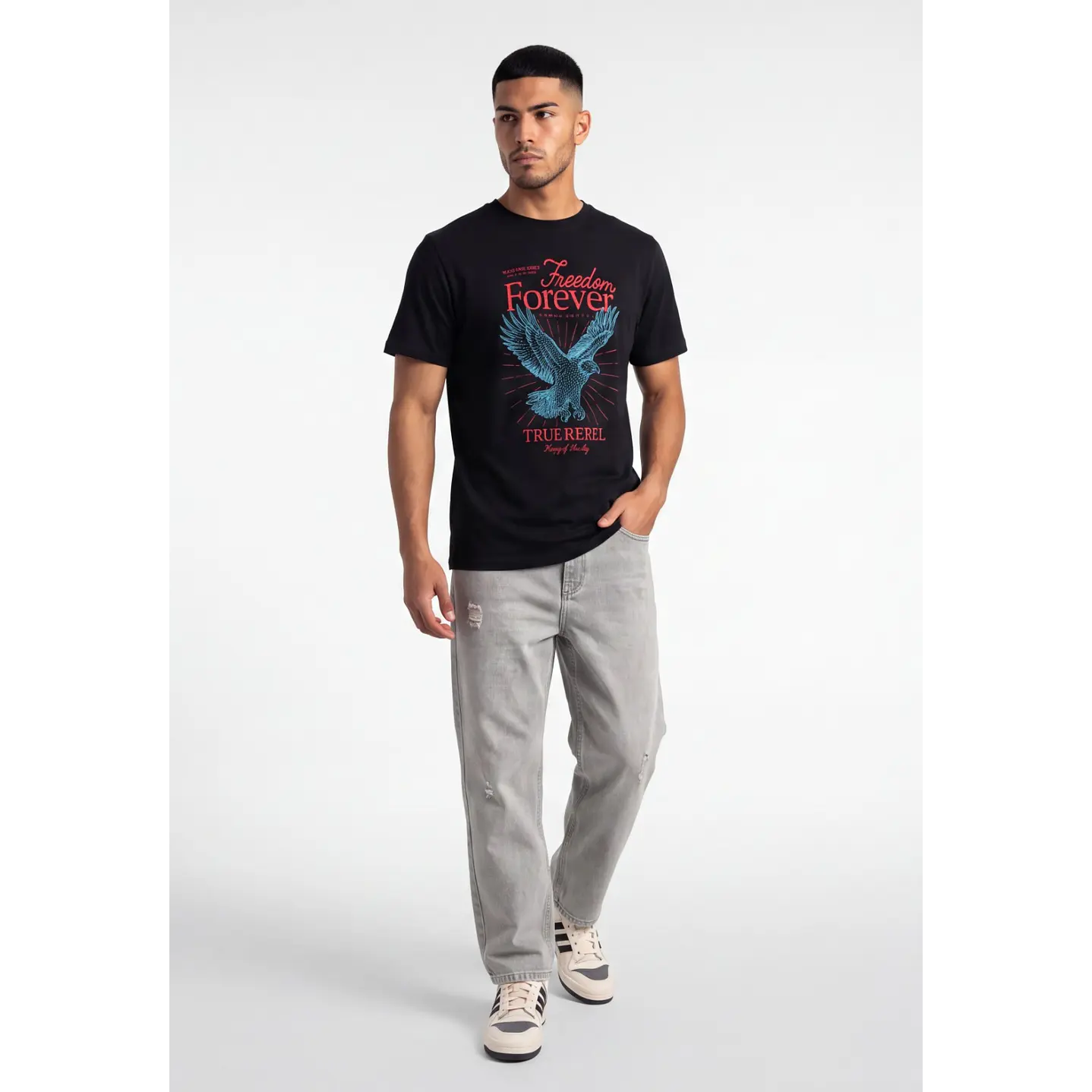 Polera Forever Hombre Negro 3