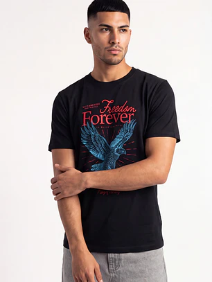 Polera Forever Hombre Negro