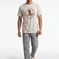 Polera Wild Hunt Hombre Beige - Miniatura 3