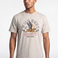 Polera Wild Hunt Hombre Beige - Miniatura 1