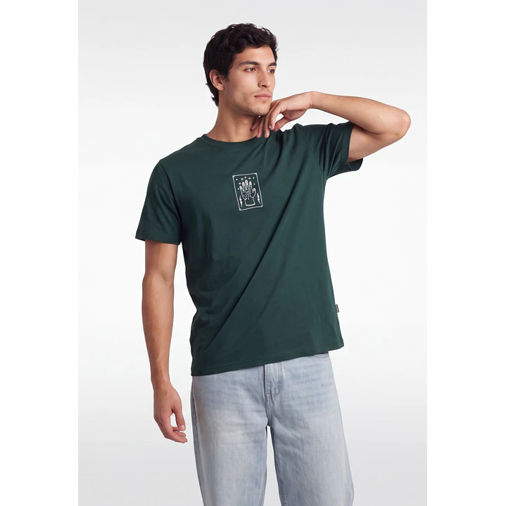 Polera Hand Hombre Verde 1