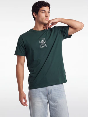 Polera Hand Hombre Verde
