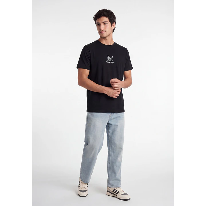 Polera Eternal Hombre Negro 1