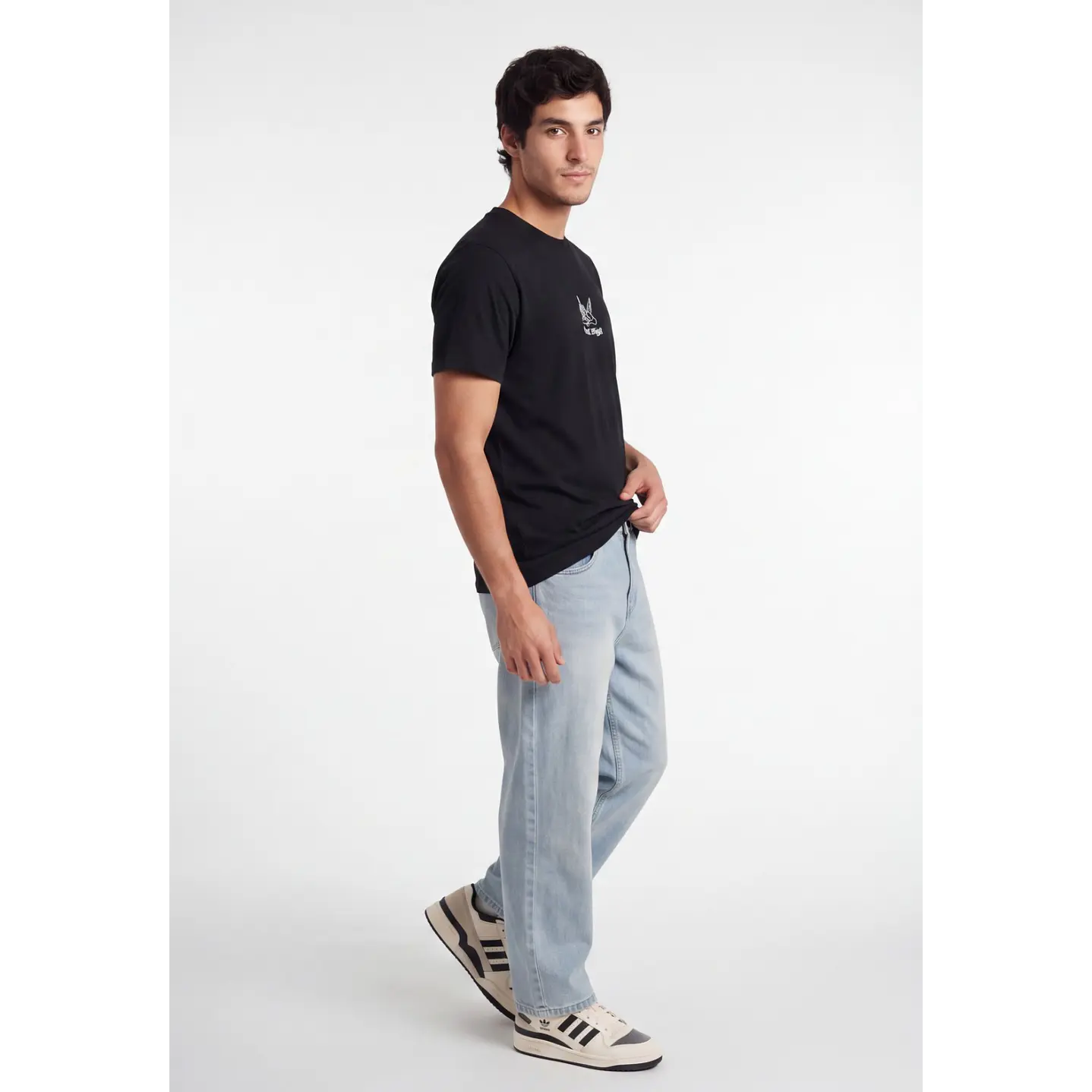 Polera Eternal Hombre Negro 4