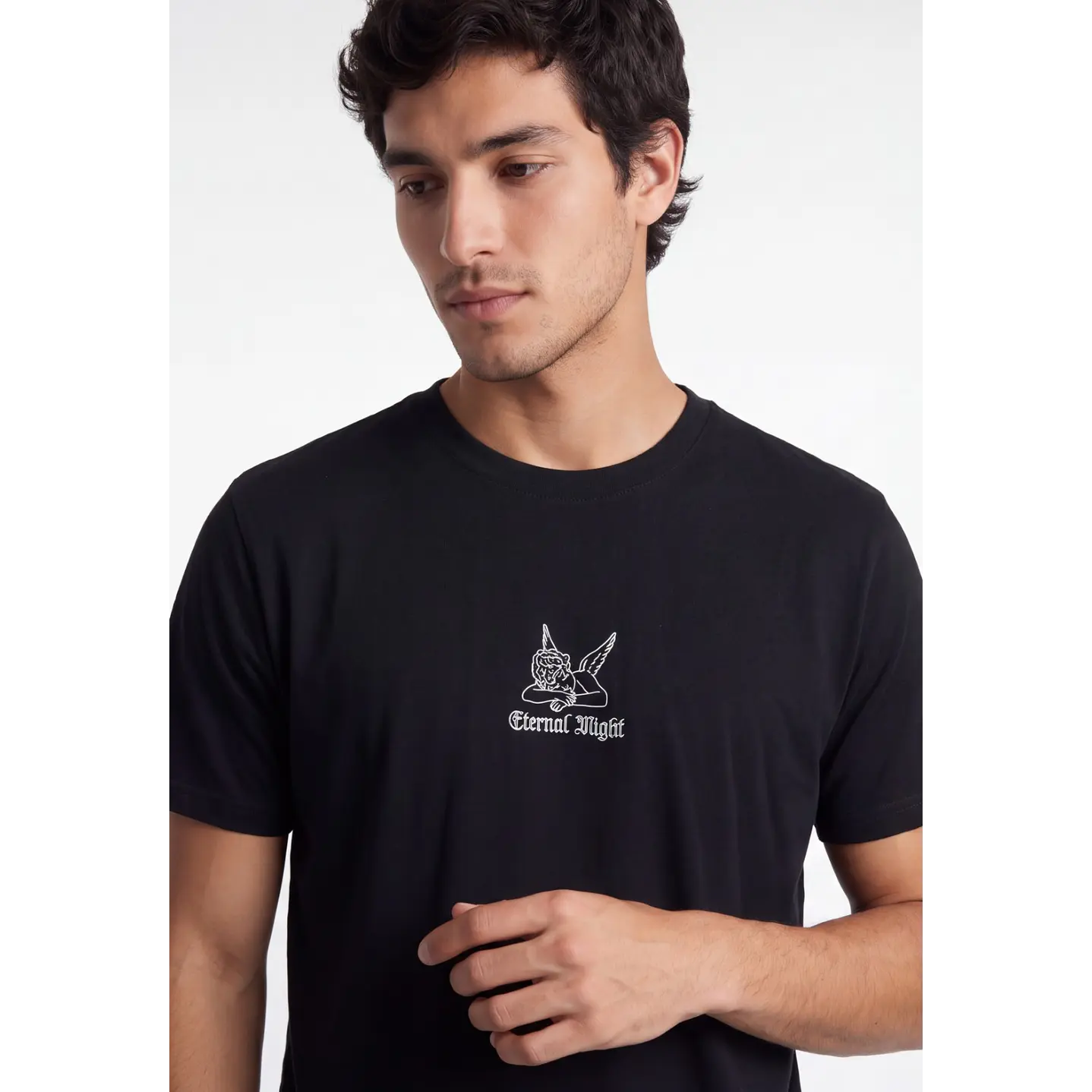 Polera Eternal Hombre Negro 3