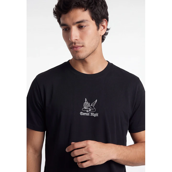 Polera Eternal Hombre Negro 3