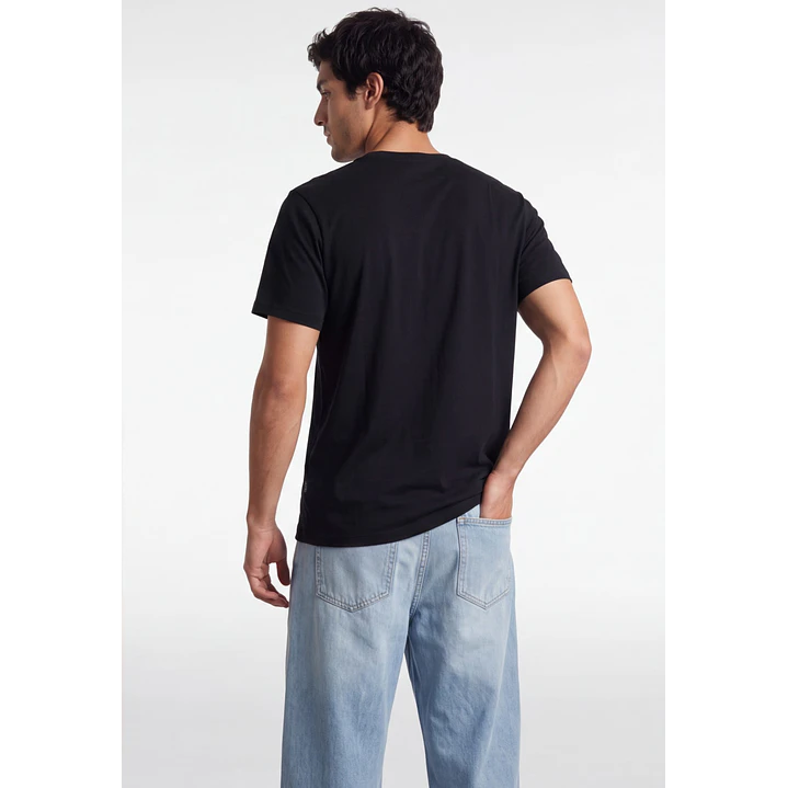 Polera Eternal Hombre Negro 2