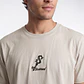 Polera Scarred Hombre Beige - Miniatura 4