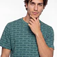 Polera New york Hombre Verde - Miniatura 3