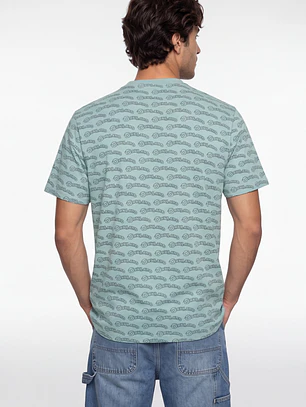 Polera Ockland Hombre Verde