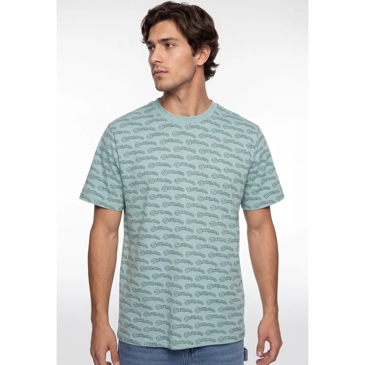 Polera Ockland Hombre Verde 1