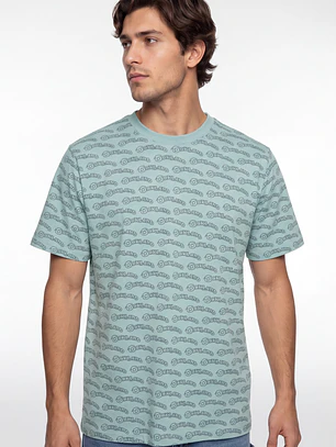 Polera Ockland Hombre Verde