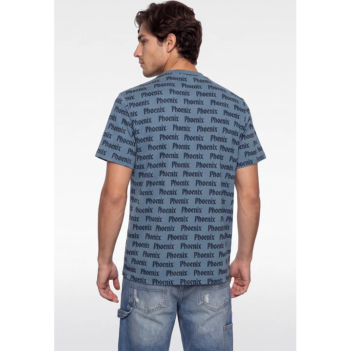 Polera Phoenix Hombre Morado 2