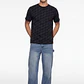 Polera Long Beach Hombre Negro - Miniatura 3