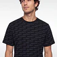 Polera Long Beach Hombre Negro - Miniatura 4