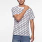 Polera Houston Hombre Blanco - Miniatura 1