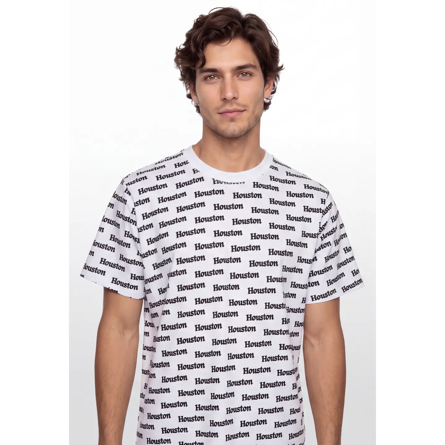 Polera Houston Hombre Blanco 4