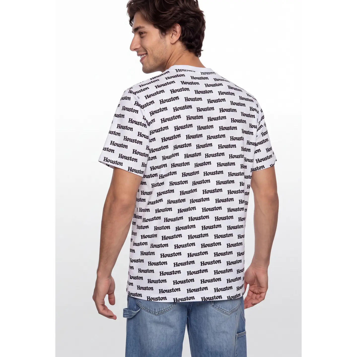 Polera Houston Hombre Blanco 2