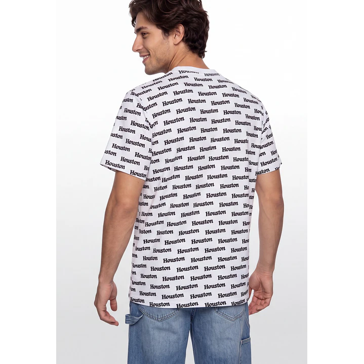 Polera Houston Hombre Blanco 2