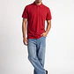 Polera Pique Hombre Rojo - Miniatura 3