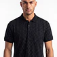 Polera Pique Hombre Negro - Miniatura 4